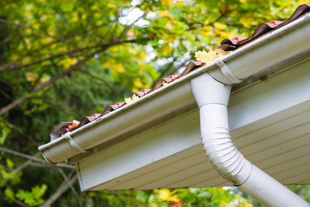 Gutter Installation just in time for the fall